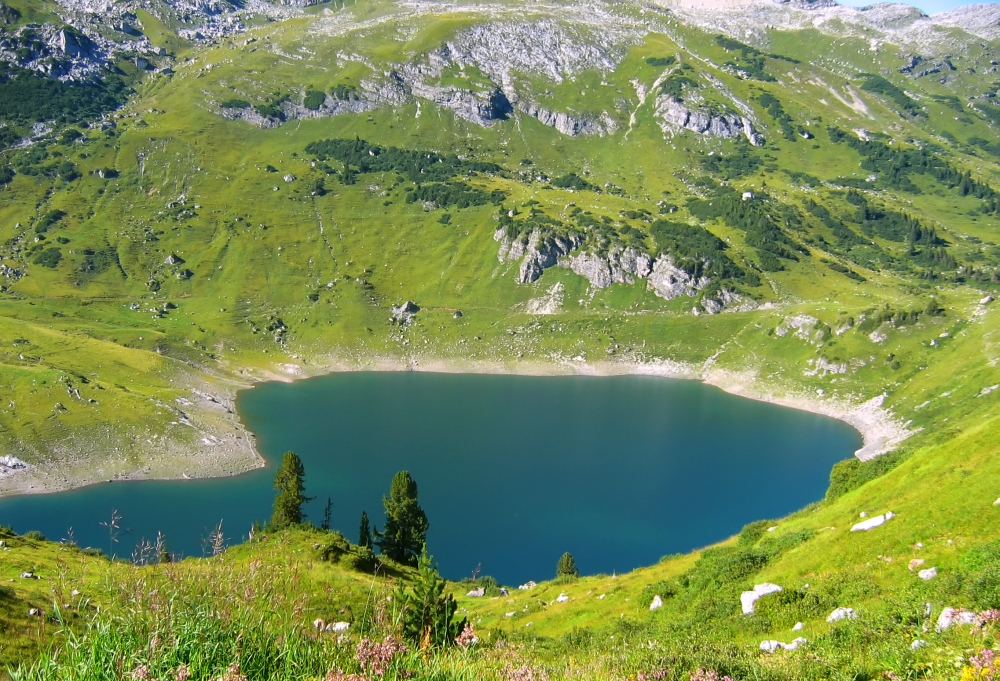 In montagna 