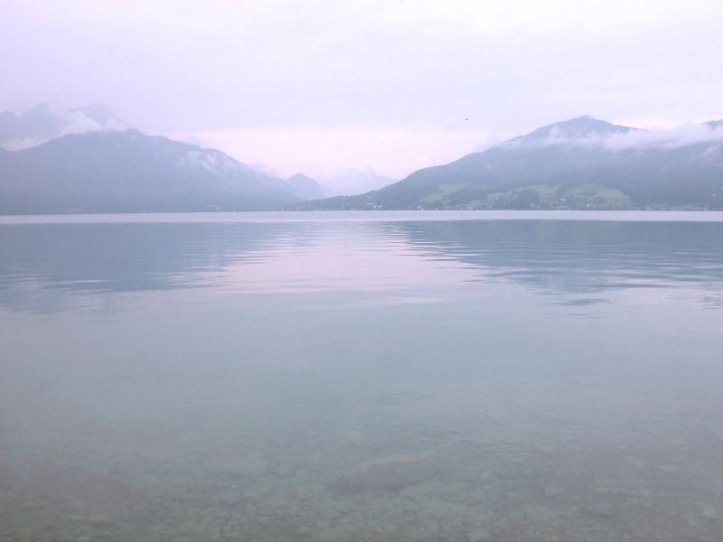 Expanse over the mountains