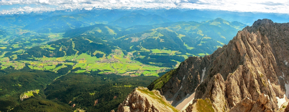 In mountains