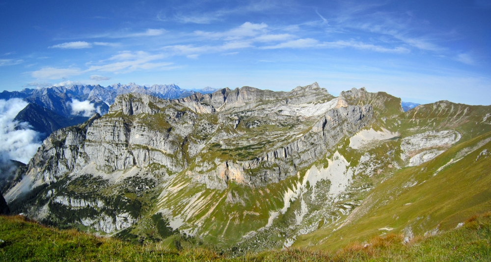 In mountains