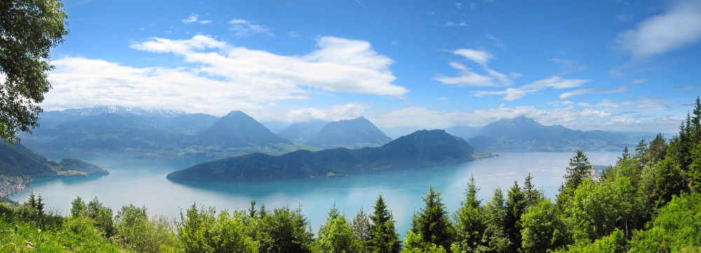 In mountains