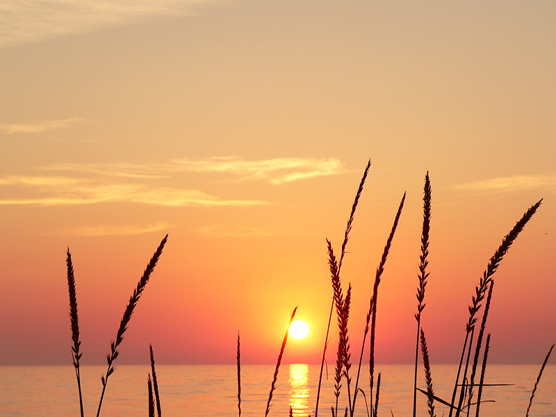 Sunrise Over the Sea