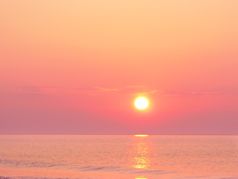 Sunrise Over the Sea