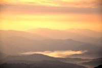 In mountains (Carpathians)