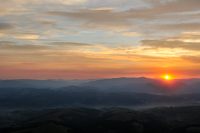 In mountains (Carpathians)