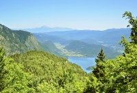 Expanse over the mountains