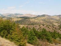 Expanse over the Crimea mountains