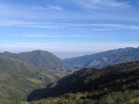Expanse over the mountains