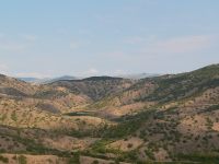 Expanse over the Crimea mountains