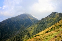 In mountains