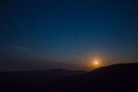 In mountains (Carpathians)