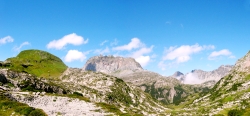 In mountains