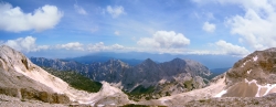 In mountains