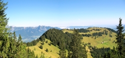 In mountains
