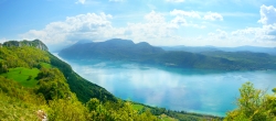 In mountains
