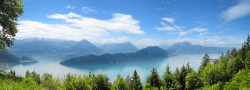 In mountains