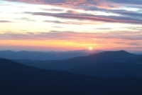 In mountains (Carpathians)