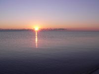 Sunrise Over the Sea