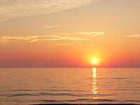 Sunrise Over the Sea