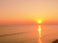 Sunrise Over the Sea