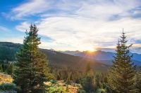 Sunset Near Boreas Pass